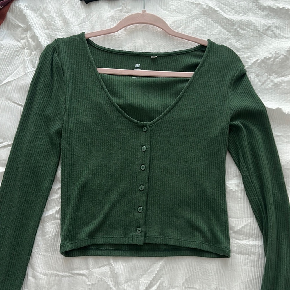 Pacsun Green Long Sleeve